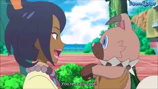 Ashs Rockruff Licks Olivias Nostrils Pokémon Sun & Moon Anime English Subbed Hd