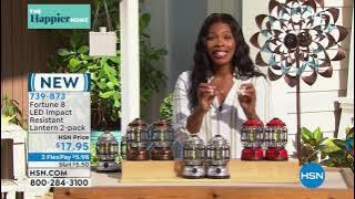 Fortune 8 LED Impact Resistant Lantern 2pack