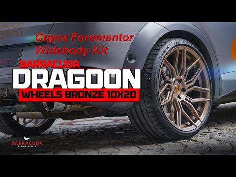 Cupra ATECA mit 20 Barracuda Draoon Felgen Ultralight 