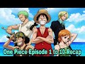 One piece anime       recap