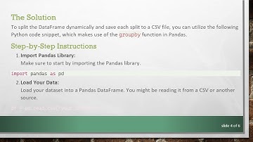 How to Split a Pandas Dataframe into Separate CSV Files by Column Value