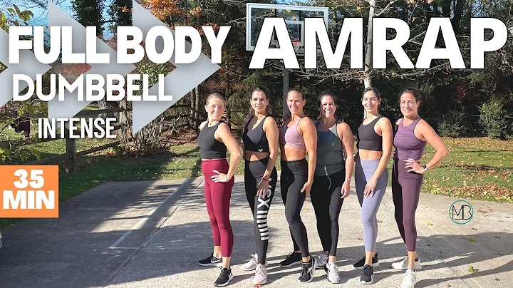 35 MIN Full Body Dumbbell AMRAP | Strength   Cardi...