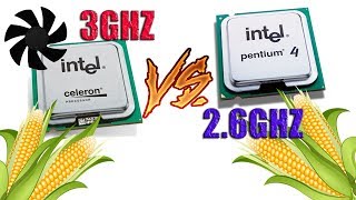 Celeron 3Ghz vs P4 2.6Ghz