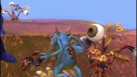 SPORE- Grox in creature stage and epic play MOD