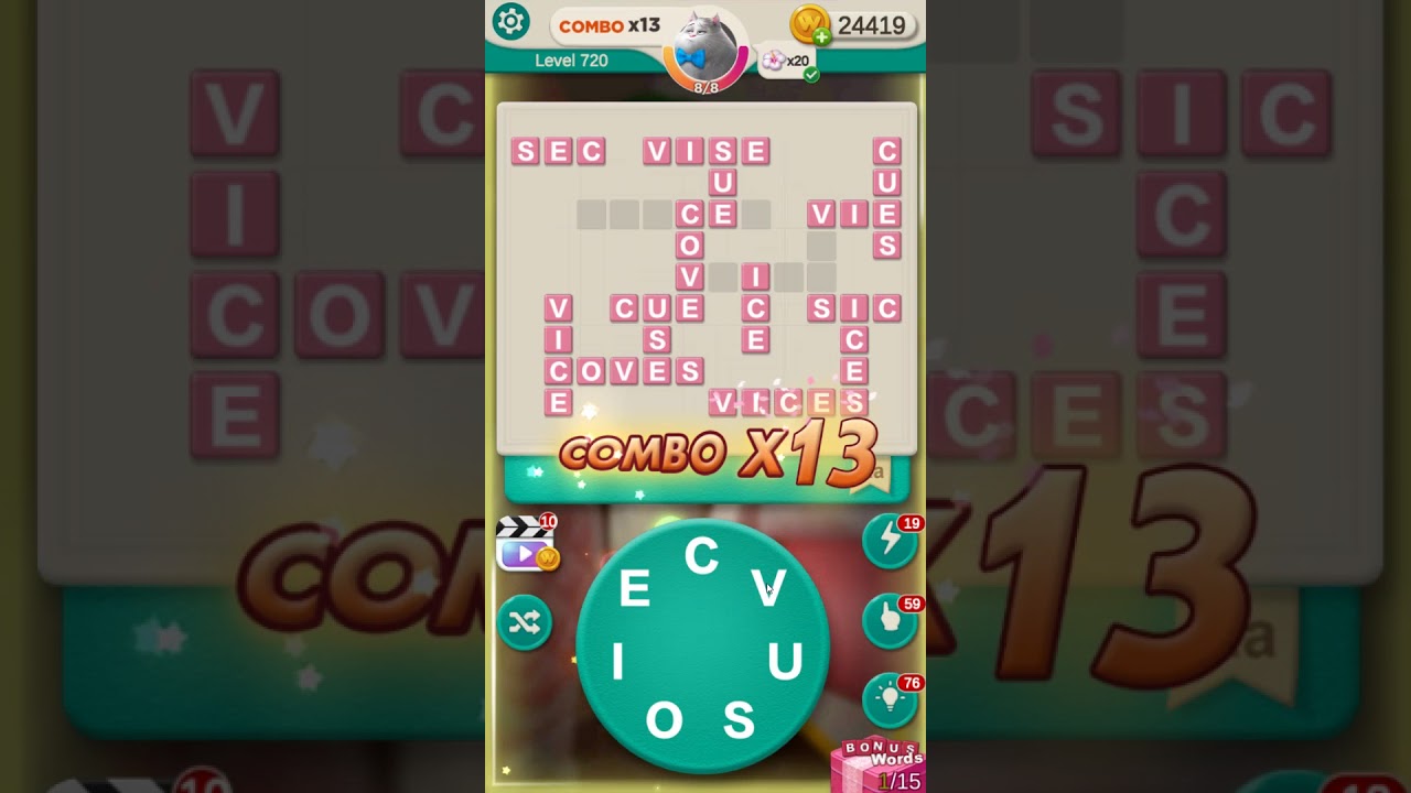 WORD VILLAS level 720