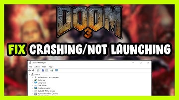 How to FIX DOOM 3 Crashing / Not Launching!