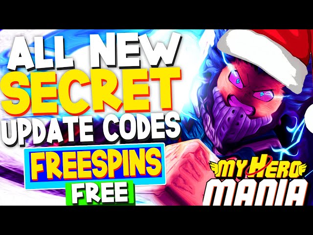 The Nerd Stash on X: Roblox My Hero Mania Codes (March 2023) #guide #roblox  #robloxcodes   / X