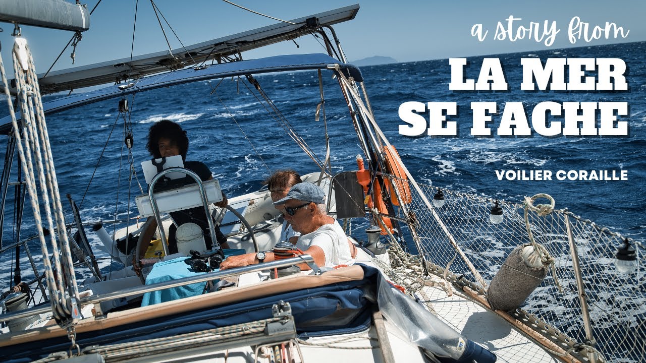 Quand la mer et le vent s'énervent , un film de coraille en voyage !