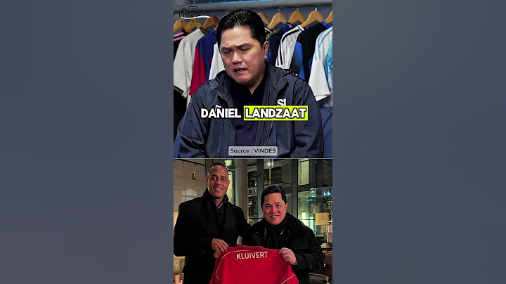 Alasan Erick Thohir Tunjuk Patrick Kluivert sebagai Pelatih TimNas Indonesia #shorts #bola