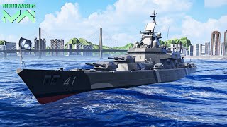 FGS BISMARCK: Battleships Murah di Buff Air Defense || Modern Warships