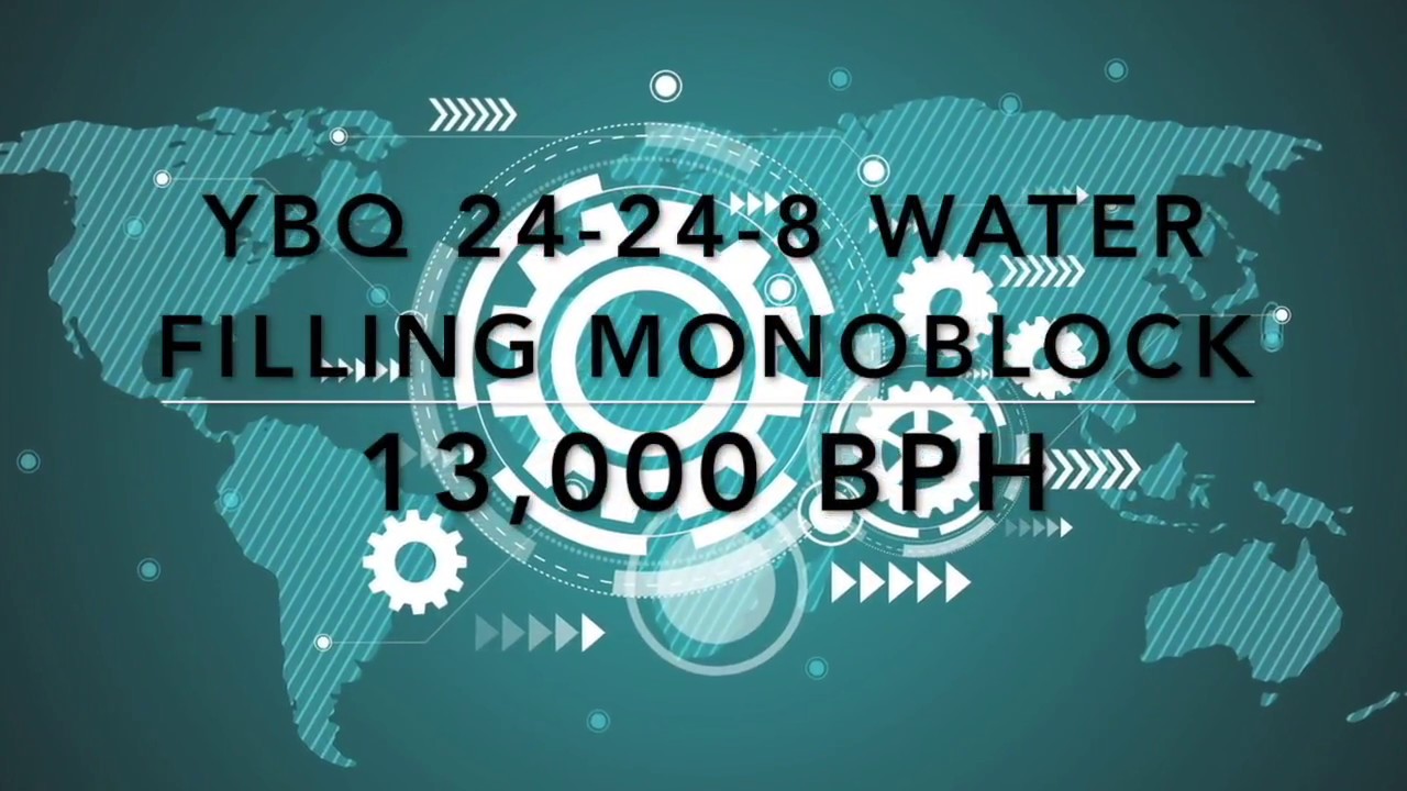 how the technology help us step forward for water filling machine? 13000 BPH