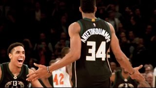 Giannis Puts Up 27 And 13, Hits Game Winner 01.04.17