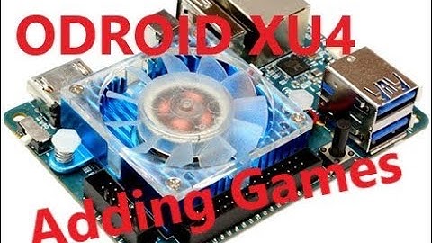 ODROID XU4 - How to add games to the system!
