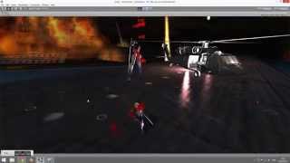 Unity3d 3rd person action game (hack and slash) update 1