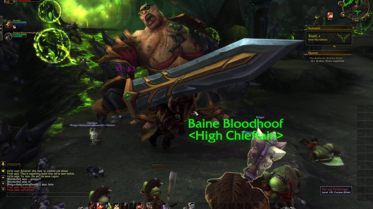 World Of Warcraft Legion Beta - Arms Warrior