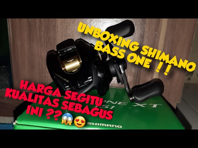 SHIMANO BASS ONE XT - JDM CASTING REEL - UNBOXING, REVIEW & CASTING TEST 