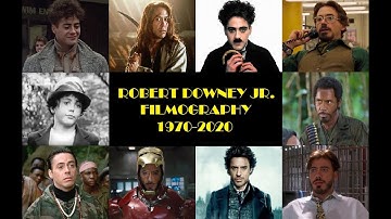 Robert Downey Jr.: Filmography 1970-2020
