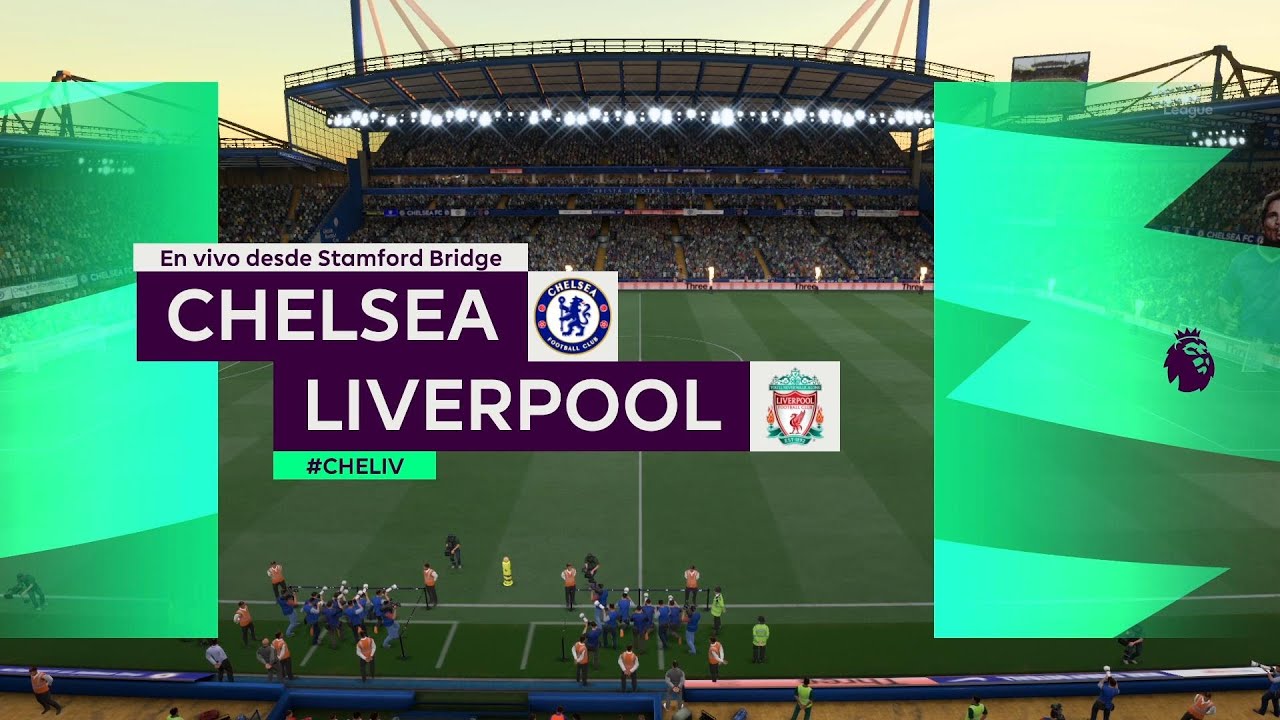 FIFA 22 PS4 | Chelsea VS Liverpool | Premier League Gameplay Full HD