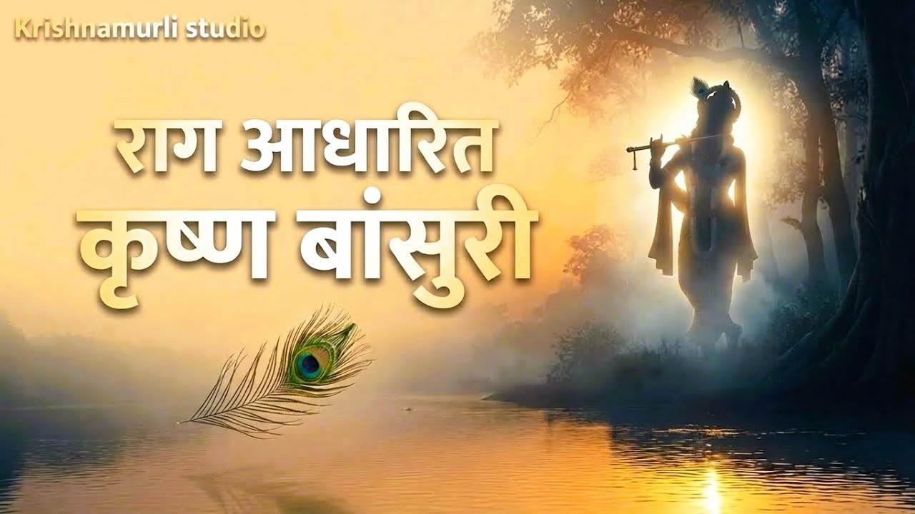 Soulful Krishna Bansuri Raga | दिव्य कृष्ण बांसुरी संगीत | शांति, ध्यान व भक्ति के लिए