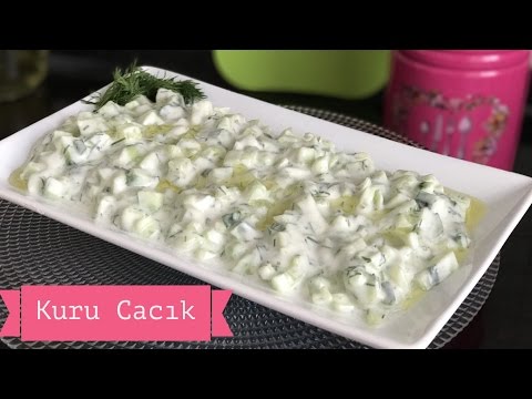 Kuru Cacık Tarifi (Meze) - Naciye Kesici
