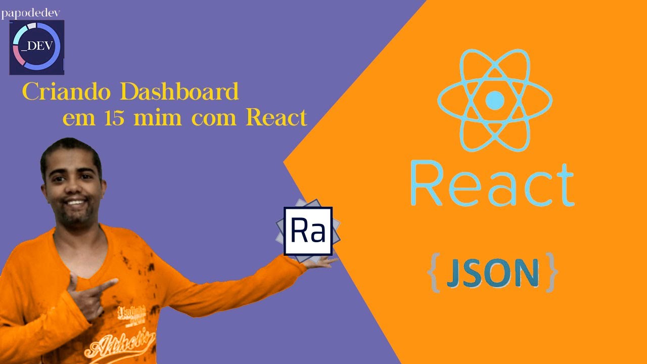 Dashboard em 15 min com React parte 1 - YouTube