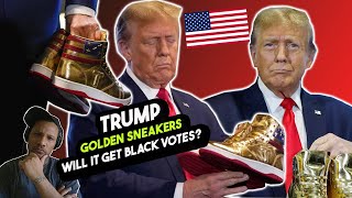 Fox News Suggest Trump Golden Sneakers Will Get Black Votes