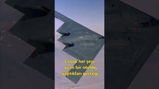 B-2 Bombardıman Uçağının İçinde Ne Var? #shorts