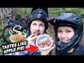 Mountain Bike Shredding & Apple Pie Energy Balls 🚴🏻♀️🚴🏼♂️🍎🥧 (EASY SNACK RECIPE)