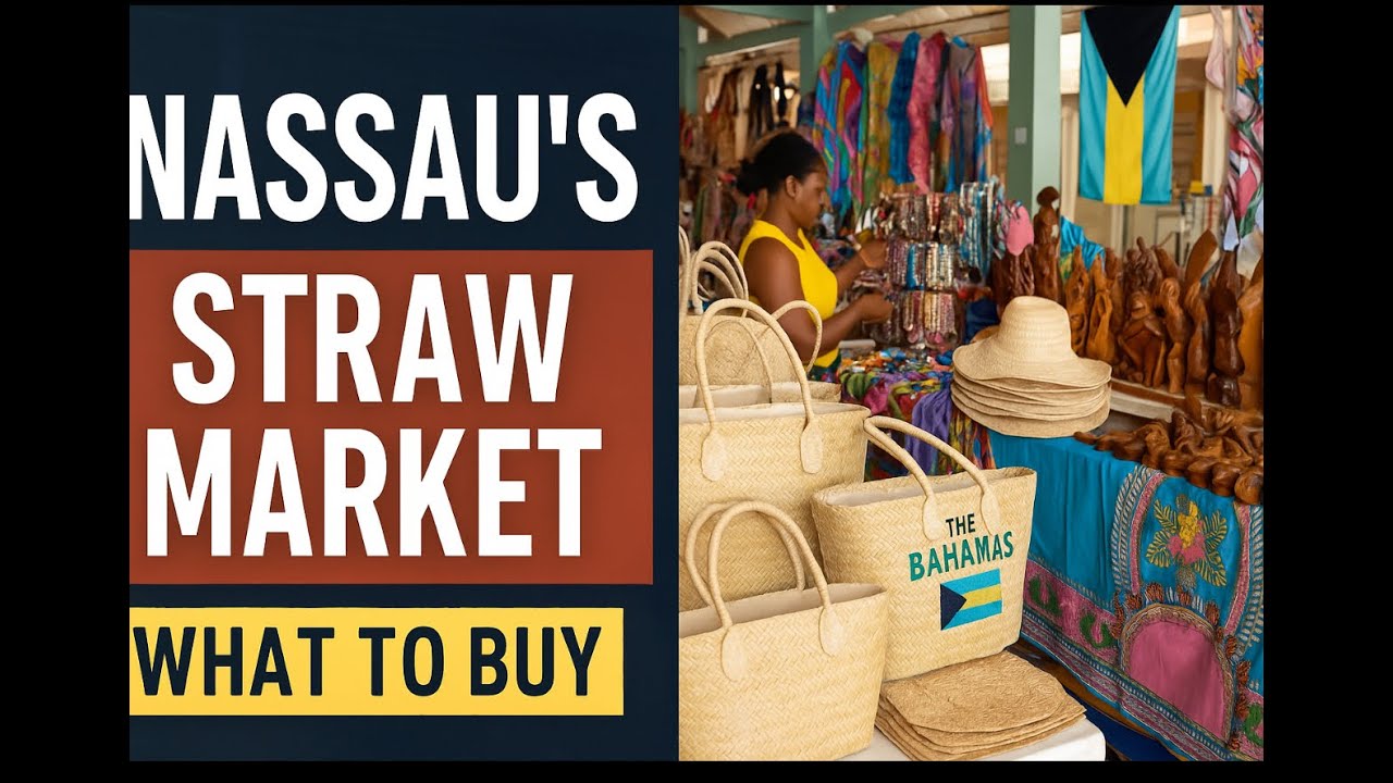 Secret Inside Nassau’s Straw Market 🇧🇸 | What to Buy & Live Happily in the Bahamas.