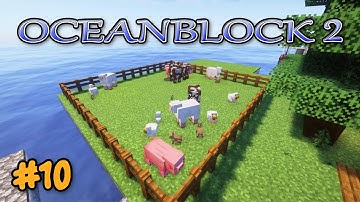 Farmyard Battling - E10 - Oceanblock 2 Modded Minecraft