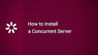 How to Install a Concurrent Server License