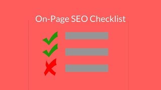 2018 On-Page SEO Checklist