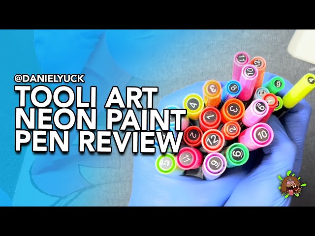 Painters Neon Paint Pens and How Best to Use Them in Your Art