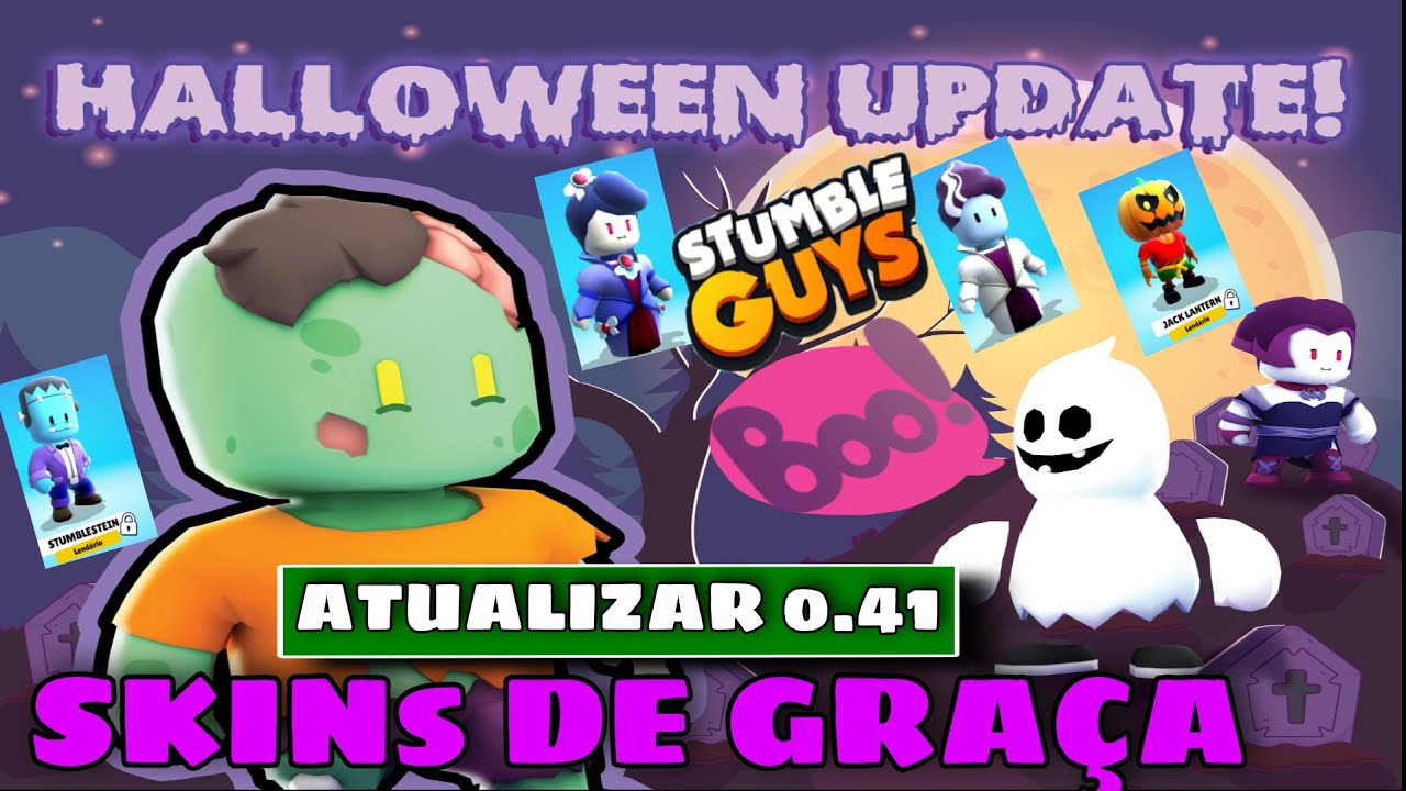 ✓ [DATA] NOVA ATUALIZAÇÃO DO STUMBLE GUYS 0.41 - NOVA SKIN DE