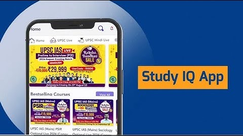 Download StudyIQ App for Quality and Affordable UPSC Preparation