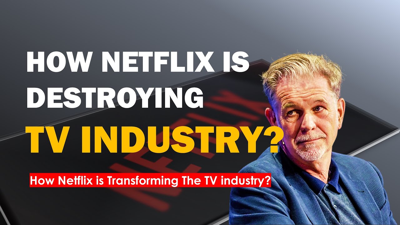 How Netflix is destroying the TV industry? | Unveiling the secrets' of Netflix | Netflix case study.