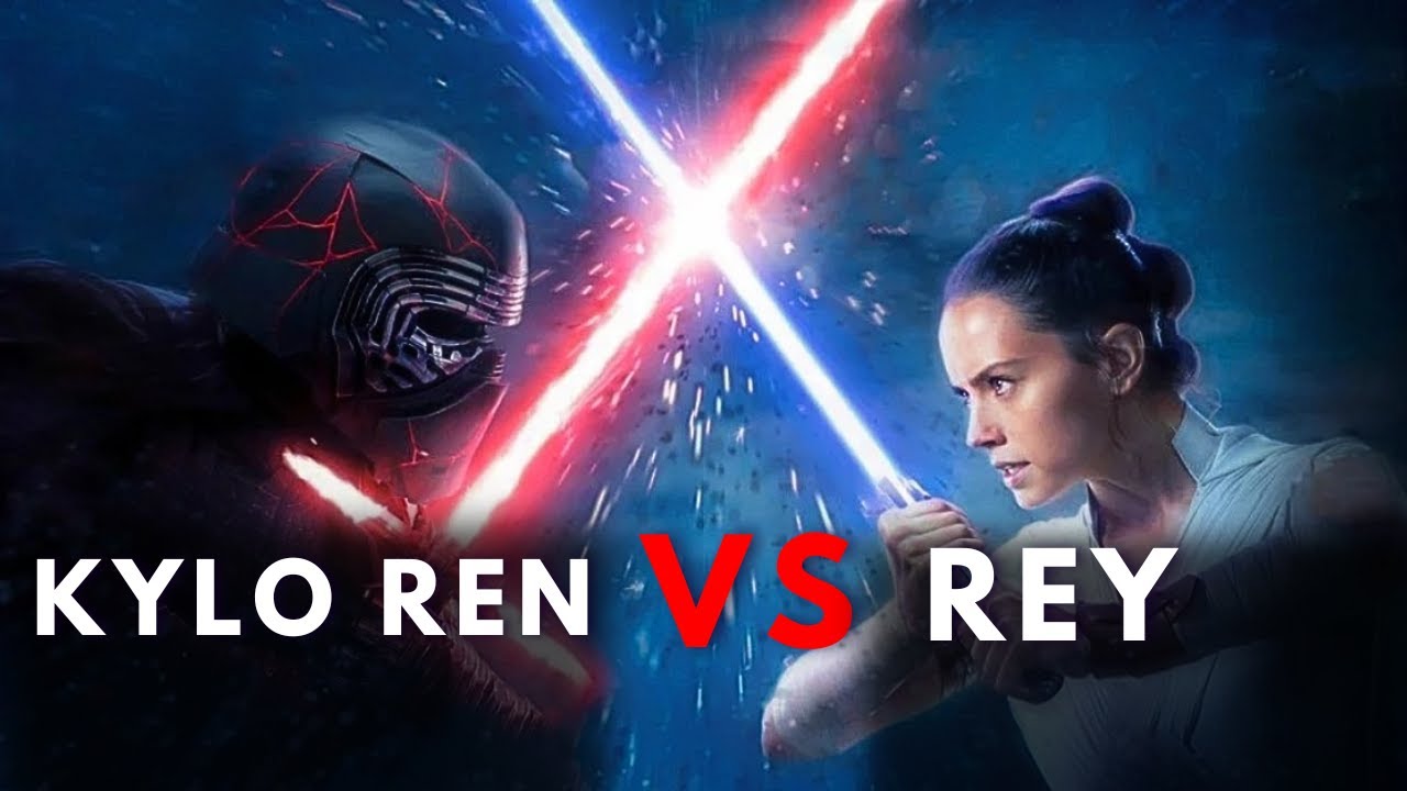 STAR WARS: The Force Awakens [[ KYLO REN VS REY ]] -【RE-SOUND🔊】 - YouTube