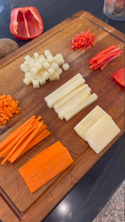 Cooking 101: Culinary School Lessons — Precision Knife Skills 🔪