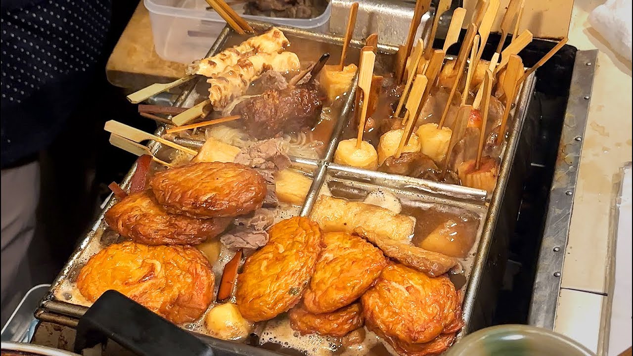 🍢小丸子的故鄉！日本靜岡美食vlog | 去關東煮的發源地！正宗的關東煮是什麼味道？ | 元氣八眉菌