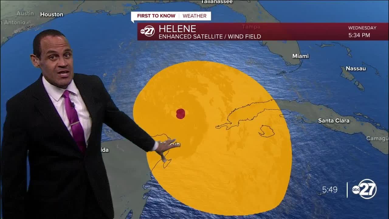 Helene Forcast First to Know: Hurricane Helene forecast (09/25/2024) - YouTube