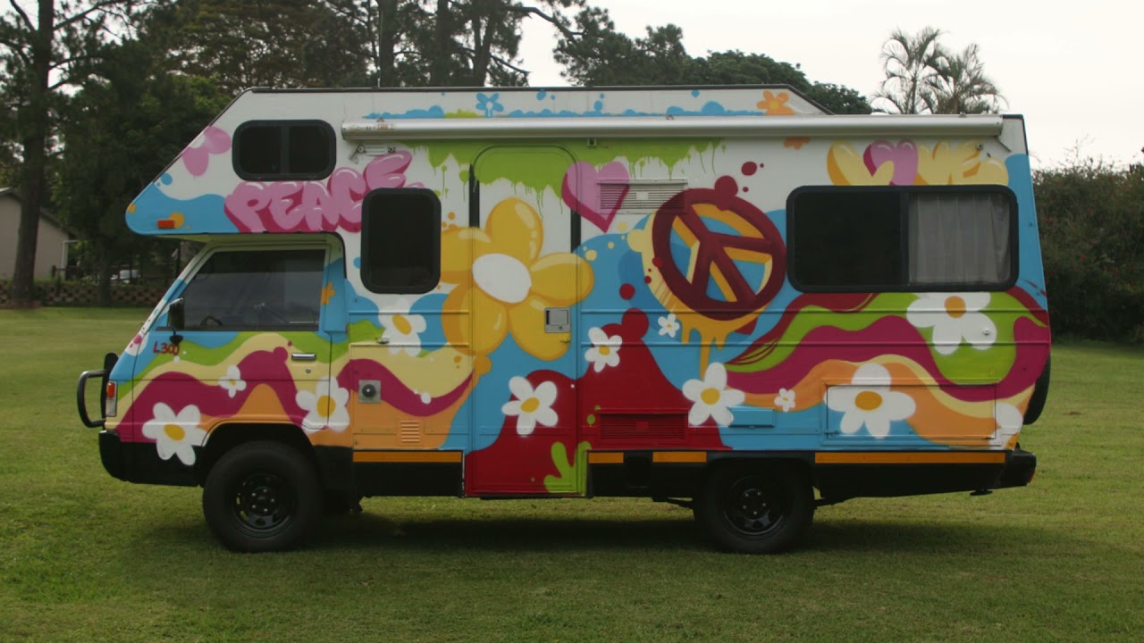 Before and After look of my van