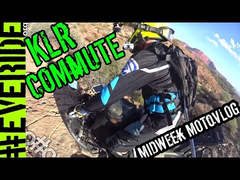 klr-650-ghost-race-on-the-dirt-commute---new-gimbal!-midweek-motovlog-#everide