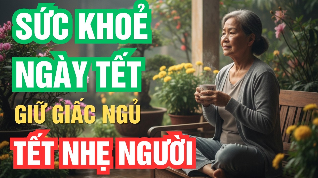 Tết Đừng Thức Khuya Nữa… Giữ Giấc Ngủ Để Người Nhẹ Nhàng Suốt Mùa Xuân