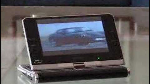Kohjinsha SA1 UMPC. XVid video demo.
