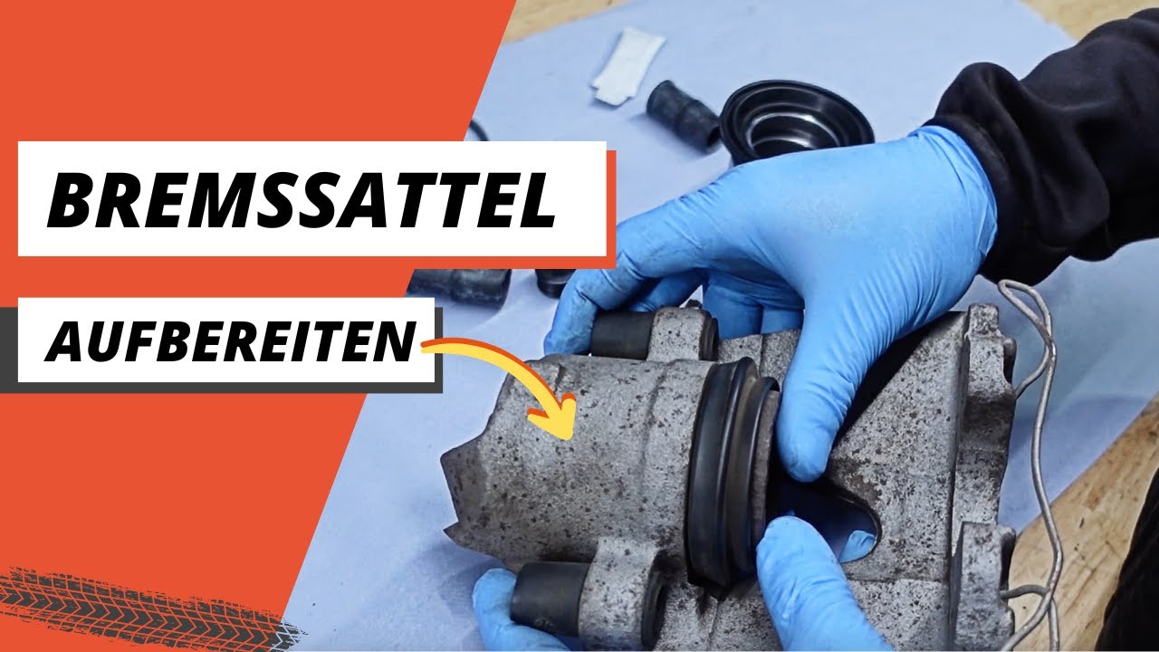 Bremssattel komplett überholen! Tutorial 