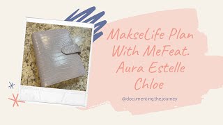 MakseLife Plan With Me Featuring Aura Estelle Chloe A5 Rings