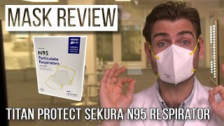 A Super Hero Mask? TITAN PROTECT SEKURA N95 Respirator Mask Review