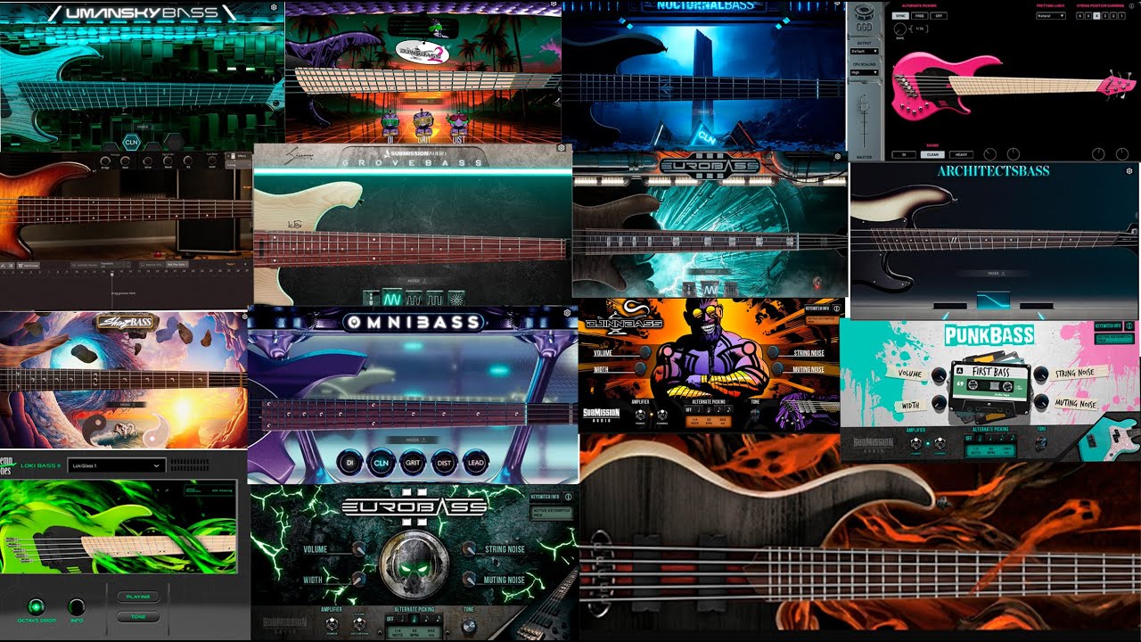 15 Virtual Bass Shootout (DI Only. Internal processing is off) (part 2)
