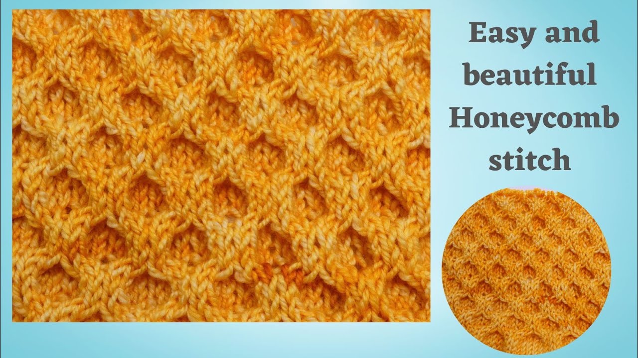 easy knitting stitch / knitting pattern / how to knit stitch