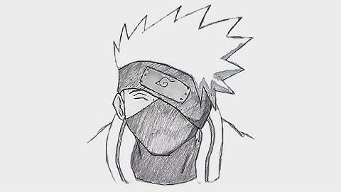 How To Draw Kakashi Hatake Step by Step || Easy Anime Drawing